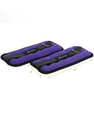 Ankle Weights 2.5, Set of 2, Purple