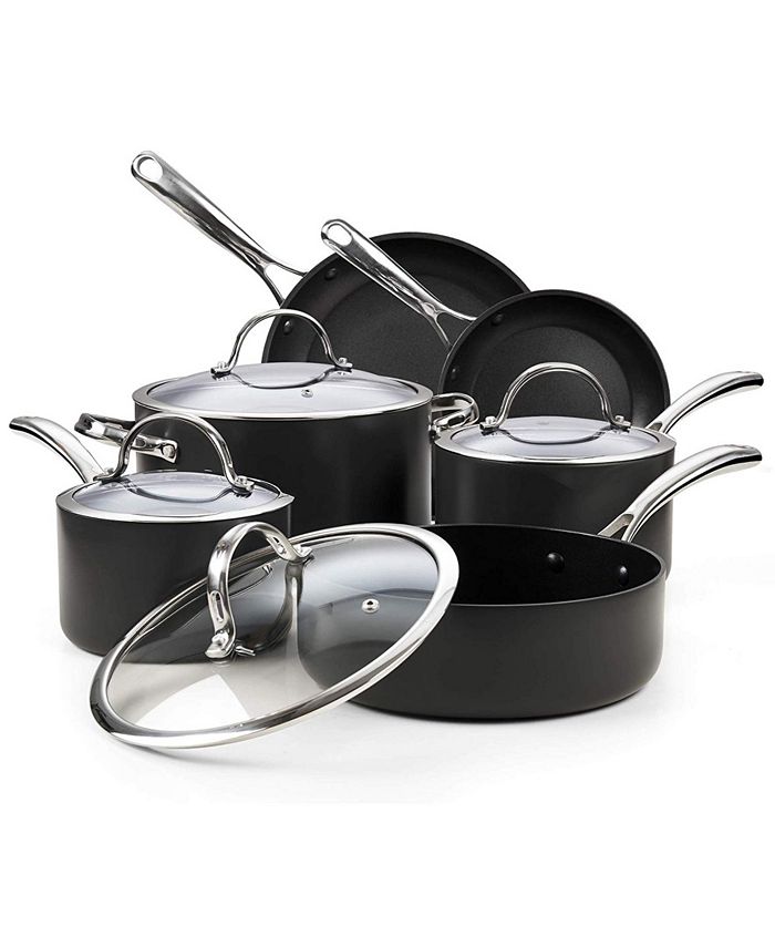 Cooks Standard 3-Quart Hard Anodized Nonstick Saucepan with Lid