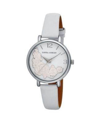 Floral Dial White Strap Women\'s Watch Bürgi BUR197WTR Rose Gold/stainless/floral Dial/white  main image 4