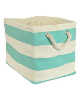 Design Imports Paper Bin Stripe Rectangle Large - Macy's