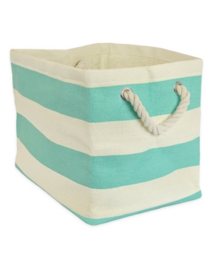 Design Imports Paper Bin Stripe Rectangle Large
