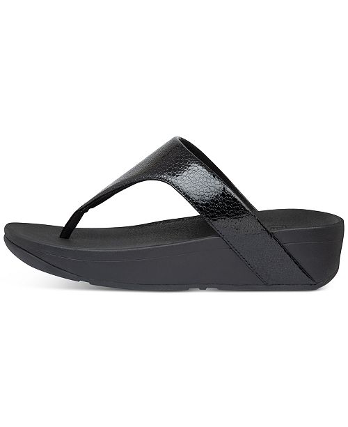 FitFlop Lottie Iridescent Scale Thong Sandals & Reviews - Sandals ...