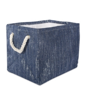 Design Imports Paper Bin Lurex Rectangle Medium