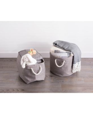 Polyester Bin Variegated Round Large