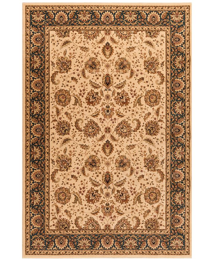 Mink CLOSEOUT! Area Rug Warwick Kashan Wheat/Blue 7'10" x 10'10