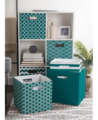Print Polyester Storage Bin