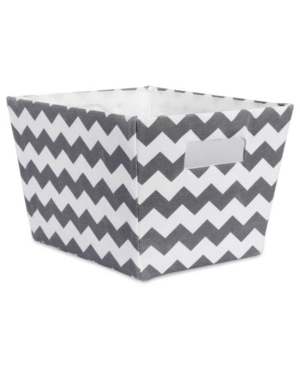 Design Imports Trapezoid Polyester Storage Bin