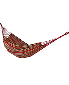 Brazilian Double Hammock with Carrying Pouch 2 Person Portable Bed