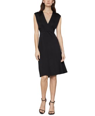 macys bcbg black dress