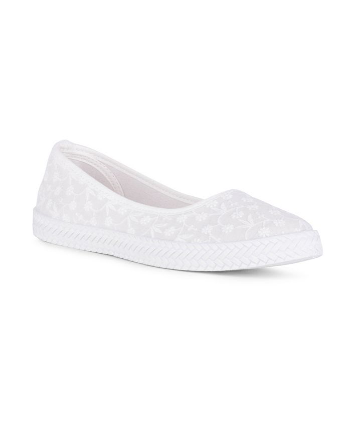 danskin flats black