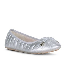 ADORE Ballet Flat with Quilted Upper