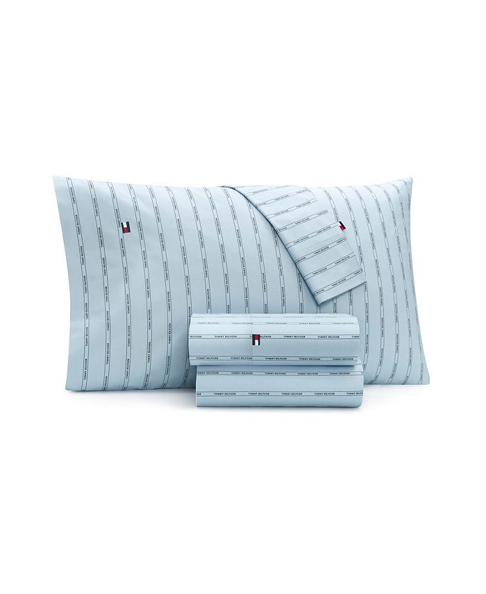 Tommy Hilfiger Dune Stripe King Sheet Set Macy's