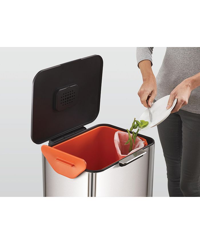 Joseph Joseph Stainless Steel Totem Max 60L Waste Separation