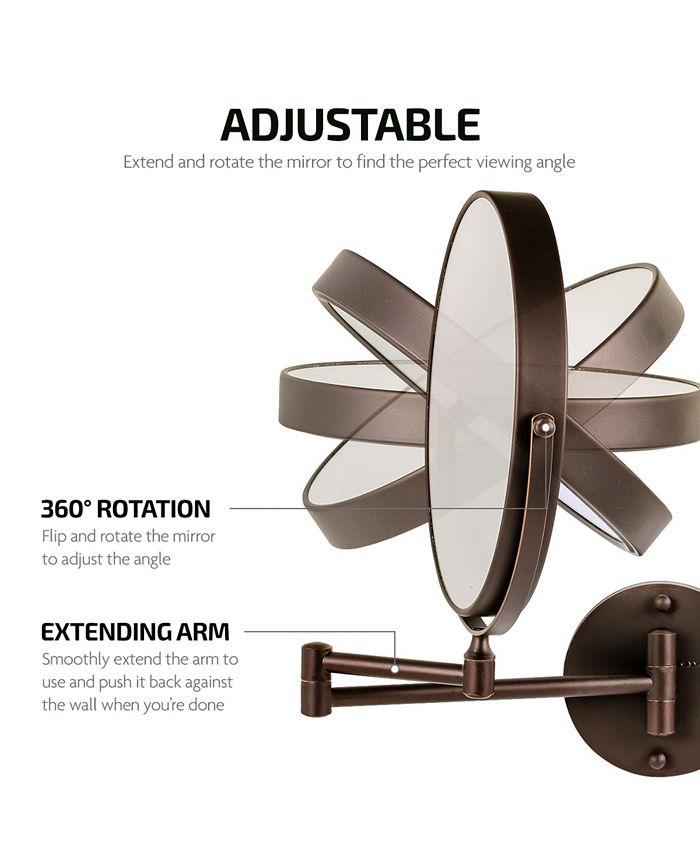 OVENTE Wall Mounted Vanity Makeup Mirror Macy's