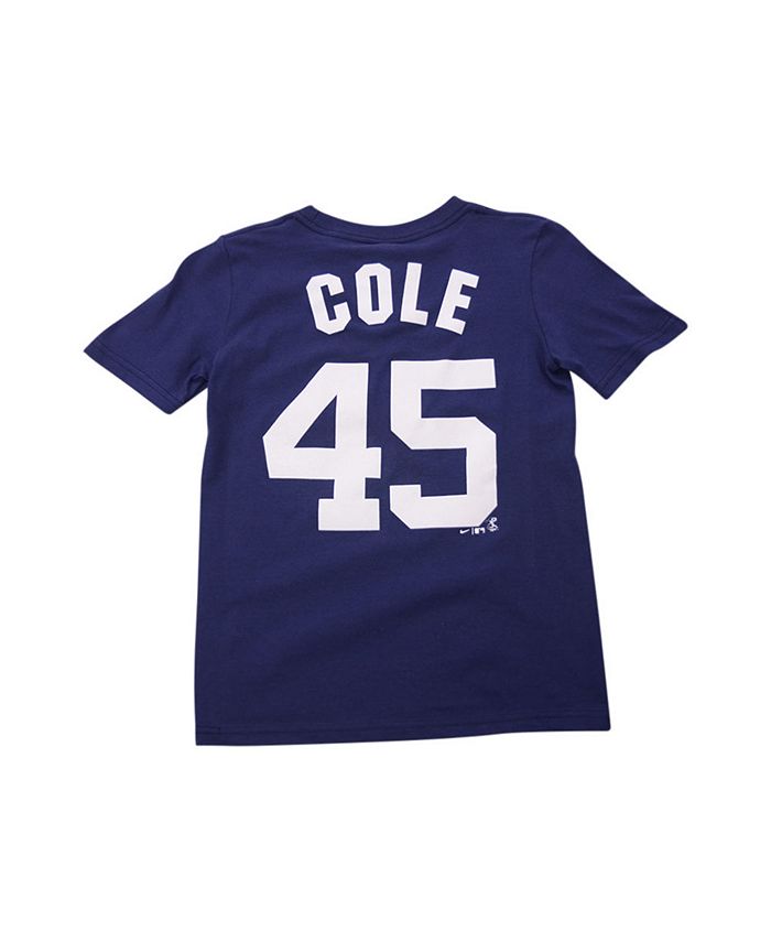 Nike New York Yankees Big Boys and Girls Gerrit Cole Name and Number Player  T-shirt - Macy's