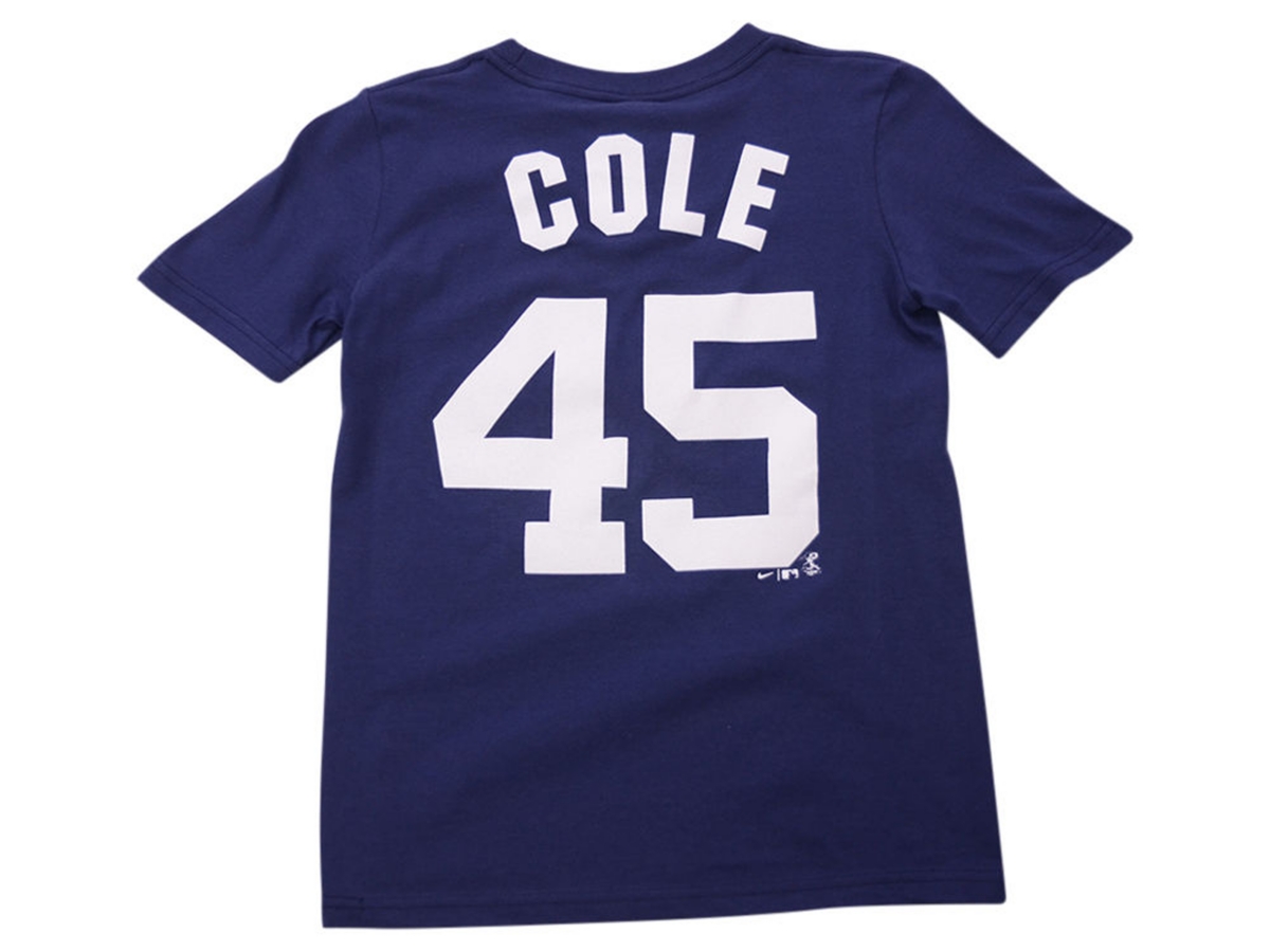 Nike New York Yankees Youth Gerrit Cole Name and Number Player T-Shirt