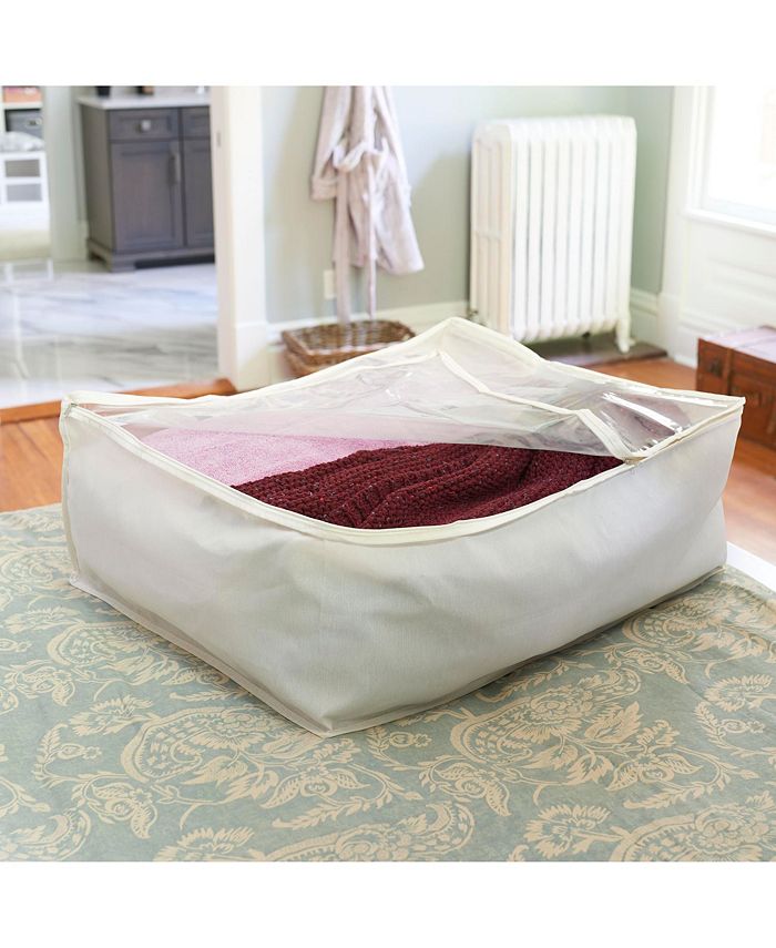 Household Essentials Canvas Blanket Storage Bag Macy's