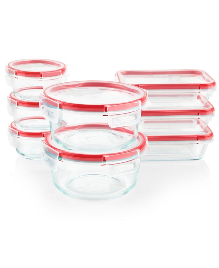 Pyrex 20-Piece Glass Food Storage Set + Reviews