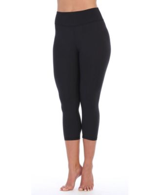 American Fitness Couture High Waist Three-Fourth Compression Leggings ...