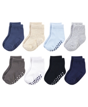 Touched by Nature Baby Boys and Girls Socks with Non-Skid Gripper for Fall Resistance
