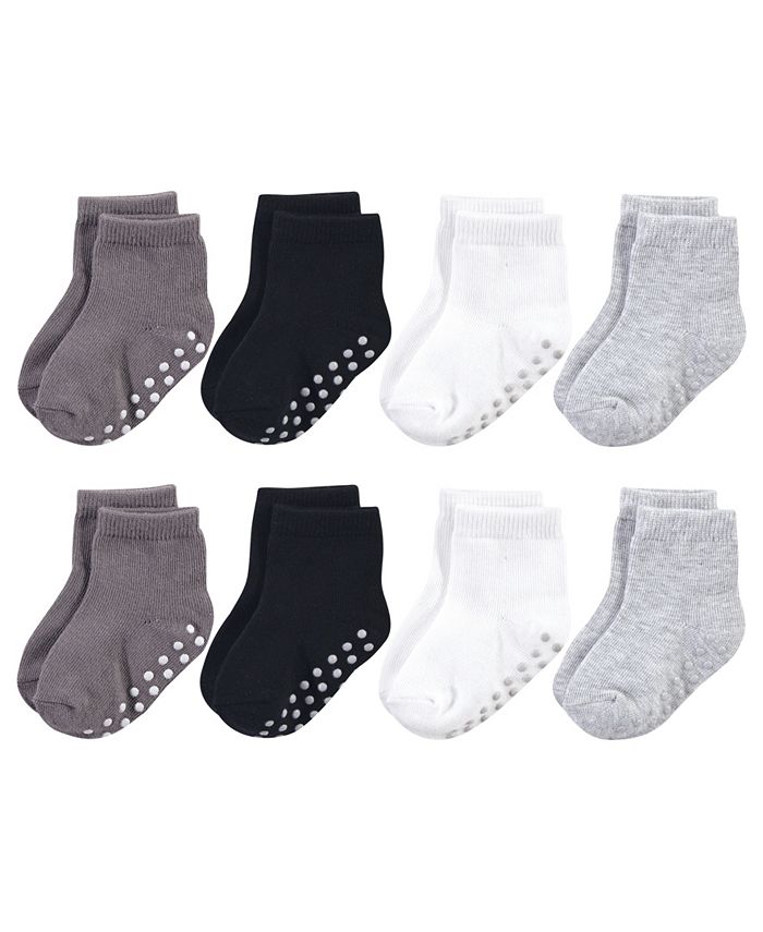 Touched by Nature Toddler Boys and Girls Socks with NonSkid Gripper