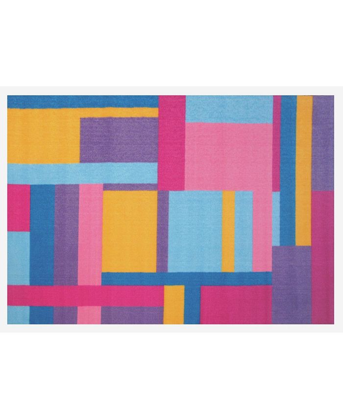 Fun Rugs Fun Time Tetris 19" x 29" Area Rug Macy's