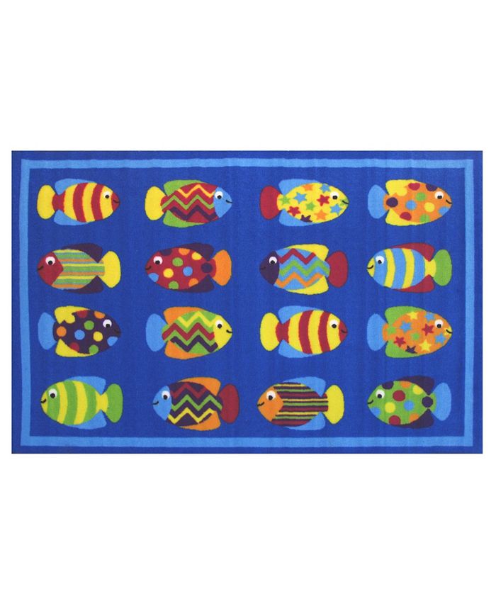 Fun Rugs Fun Time Fish Tank 19" x 29" Area Rug Macy's