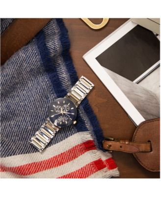 Men's Futuro Two-Tone Stainless Steel Bracelet Watch 40mm