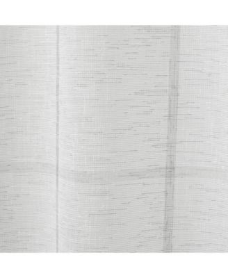 Rubin Sheer, Back Tab and Rod Pocket Single Curtain Panel