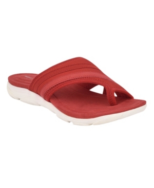 image of Easy Spirit Lola2 Flat Comfort Sandals Women-s Shoes