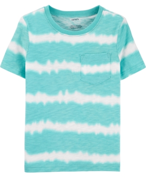 Toddler Boys Tie-Dye Pocket Slub Tee