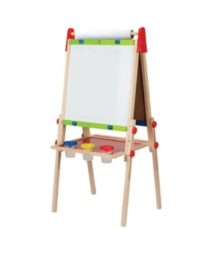 Award Winning Hape All-in-One Wooden Kid's Art Easel with Paper Roll and Accessories Cream, L: 18.9, W: 15.9, H: 41.8 inch (B00II021GK)