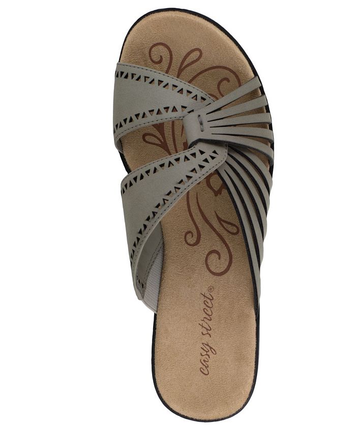 Easy Street Tula Women's Comfort Slide Sandals - Macy's