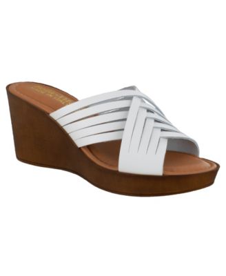 White Mountain Coventry Wedge Sandals 