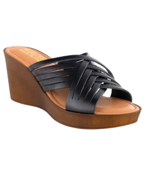 image of Bella Vita Cat-Italy Women-s Wedge Sandals Women-s Shoes