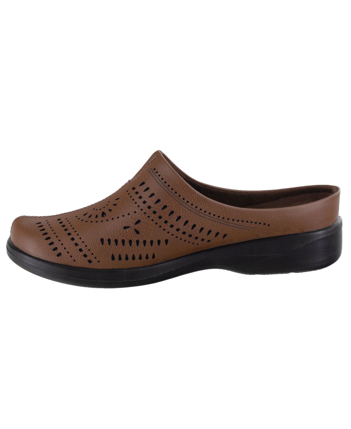 Женские сабо Easy Street Kay Comfort Mules, цвет: Тёмный рыжевато-коричневый — фото 4