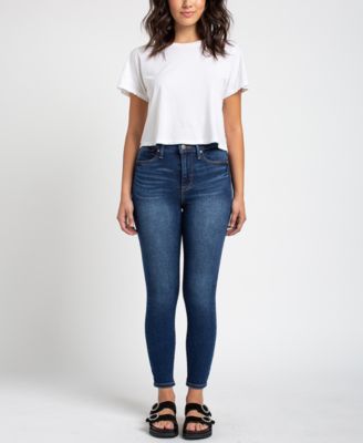 plus size ankle jeans