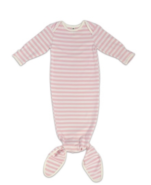 image of Earth Baby Outfitters Baby Girls Bamboo Knot Sleeper