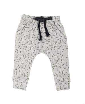 Earth Baby Outfitters Toddler Boys and Girls Organic Cotton Sand Splashy Pant