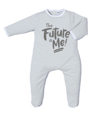 Earth Baby Outfitters Baby Boys and Girls Viscose from Bamboo The Future Is Me Back Flap