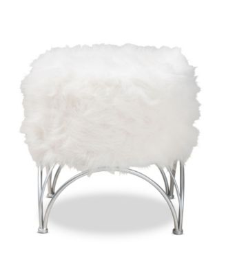 Celia Modern and Contemporary Upholstered Ottoman