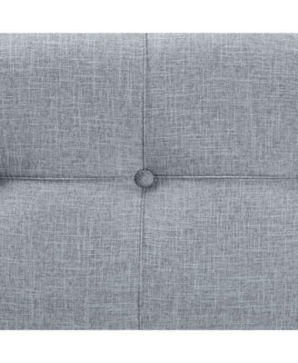 Flynn Modern Transitional Upholstered 2 Drawer Storage Trunk Ottoman