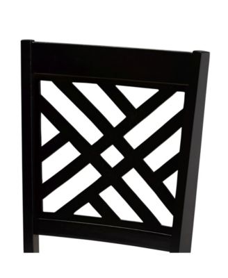 Caron Transitional 2 Piece Dining Chair Set with Seat