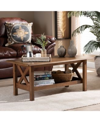 Reese Modern Rectangular Coffee Table