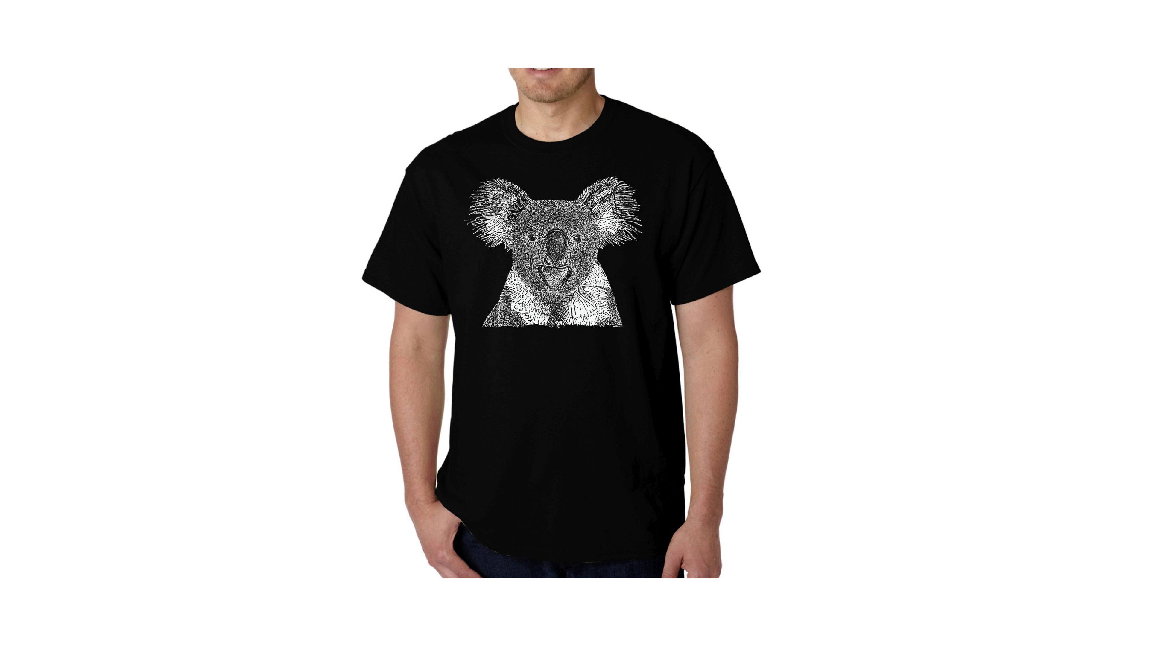 La Pop Art Men's Word - Koala T-Shirt