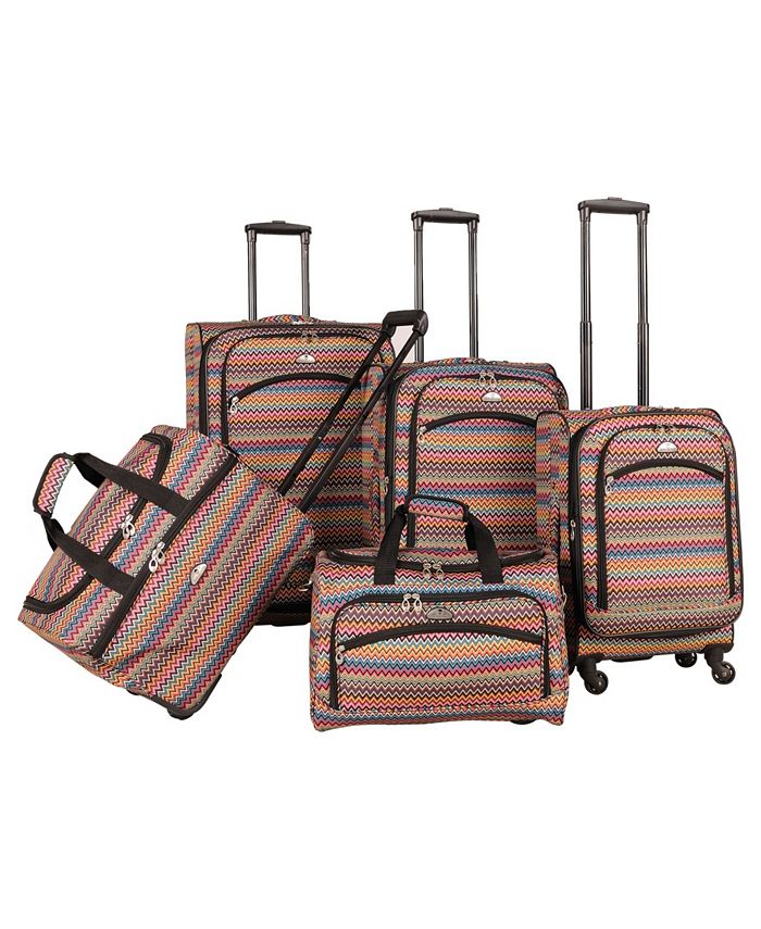 Macy's 5 piece luggage set sale hot sale