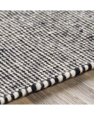 CLOSEOUT! Apache APA-2306 Black 8' x 10' Area Rug