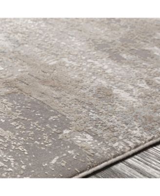 Solar SOR-2300 Taupe 3' x 5' Area Rug