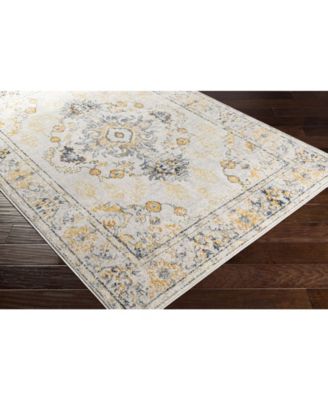 Floransa FSA-2311 Yellow Area Rug