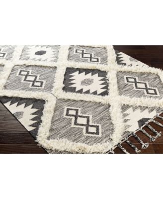 CLOSEOUT! Apache APA-2303 Black Rug